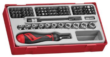 Picture of Teng Tools Ratcheting Bits Driver Set TT1 84 Pieces - TTMDR84