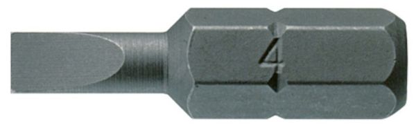 Picture of Teng Tools 1/4" Flat Bits 25mm 0.6 x 3.5mm ×3 - FL2506A03