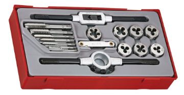 Picture of Teng Tools Tap and Die Set TT1 17 Pieces - TTTD17