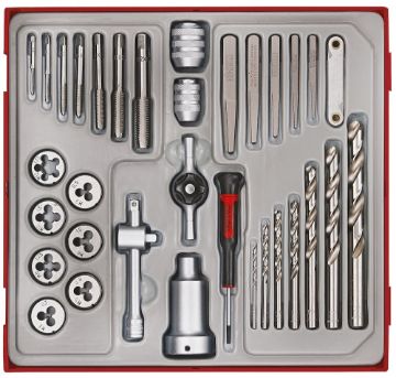 Picture of Teng Tools Tap and Die Set TT2 34 Pieces - TTDTD34