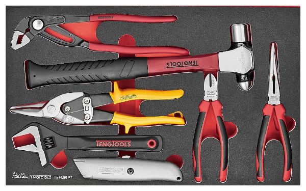 Picture of Teng Tools General Tool Set BP FOAM3 7 Pieces - TEFMBP7
