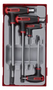 Picture of Teng Tools T-Handle Ball Point Hex Key Set TT1 7 Pieces - TTHEX7