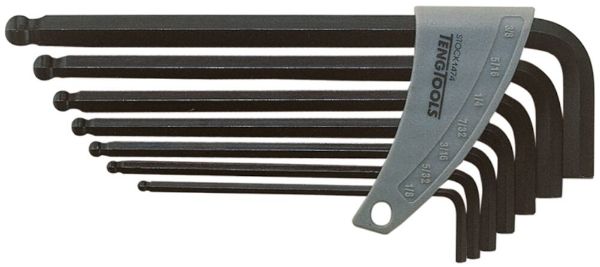 Picture of Teng Tools Ball Point Hex Key Set AF 7 Pieces - 1474