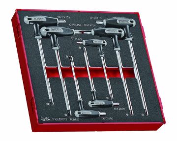 Picture of Teng Tools T-Handle TX Key Set FOAM2 7 Pieces - TEDTX7