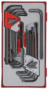 Picture of Teng Tools Ball Point Hex & TX Key Set TT1 28 Pieces - TTHT28