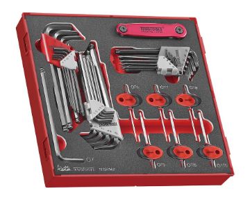 Picture of Teng Tools Ball Point Hex & TX Key Set FOAM2 42 Pieces - TEDHT42