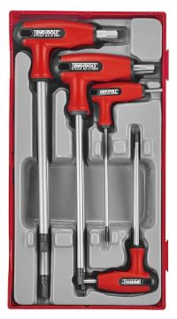 Picture of Teng Tools T-Handle Hex Key Set TT1 7 Pieces - TTHEX7S