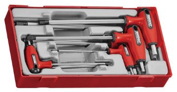 Picture of Teng Tools T-Handle Hex Key Set TT1 7 Pieces - TTHEX7S