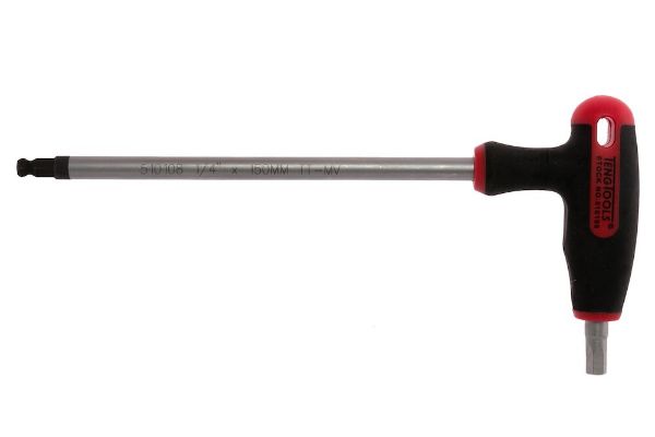 Picture of Teng Tools T Handle Ball Point Hex Key AF 1/4" - 510108