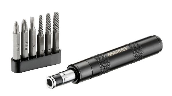 Picture of Teng Tools 1/4" Impact Driver Set 7 Pieces - IDSE7