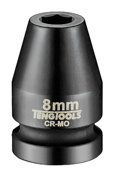 Picture of Teng Tools 1/2" Impact Socket DIN Metric 8mm - 920508N