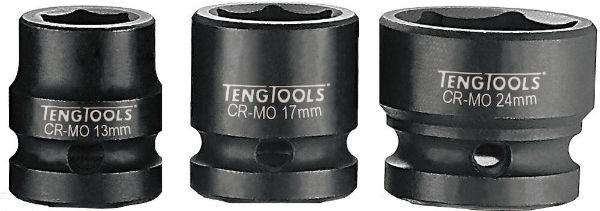 Picture of Teng Tools 1/2" Stubby Impact Socket DIN Metric 10mm - 920710-C