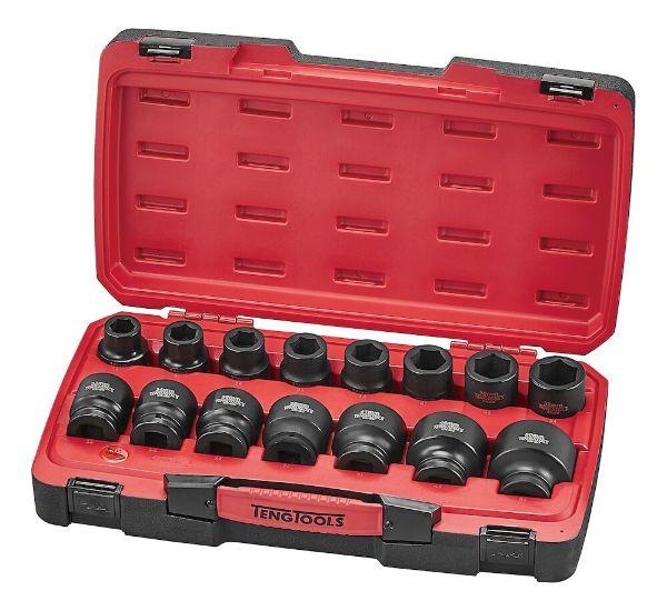 Picture of Teng Tools MECCA PRO 3/4" Impact Socket Set DIN 17 Pieces - T9417