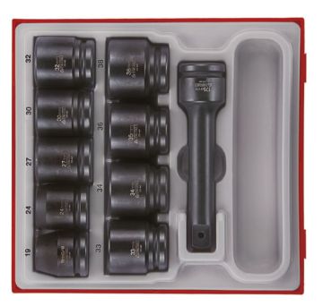 Picture of Teng Tools 3/4 Impact Socket Set DIN TT2 16 Pieces - TTD9416