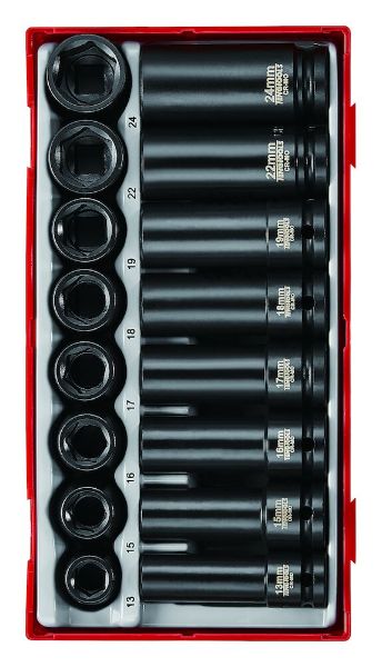 Picture of Teng Tools 1/2" Impact Socket Set DIN TT1 20 Pieces - TT9120DN