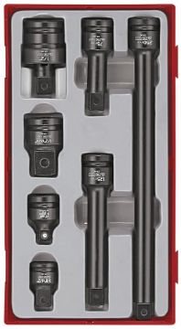 Picture of Teng Tools 1/2" Impact Socket Accessories Set DIN TT1 11 Pieces - TT9207