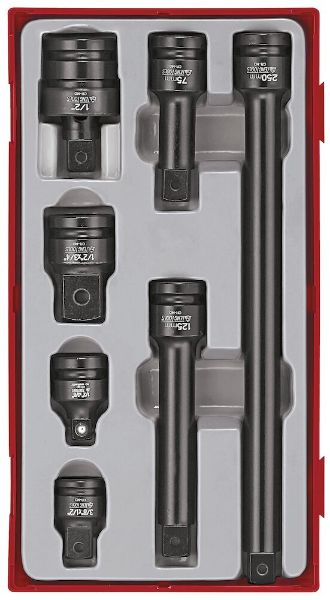 Picture of Teng Tools 1/2" Impact Socket Accessories Set DIN TT1 11 Pieces - TT9207