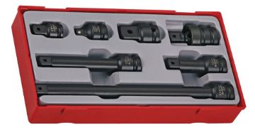 Picture of Teng Tools 1/2" Impact Socket Accessories Set DIN TT1 11 Pieces - TT9207