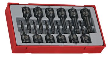 Picture of Teng Tools 1/2" TX Impact Socket Set DIN TT1 12 Pieces - TT9212TX