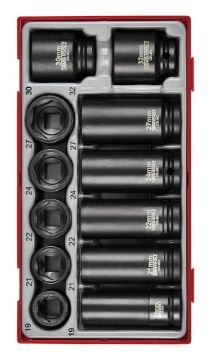 Picture of Teng Tools 1/2" Impact Socket Set DIN TT1 14 Pieces - TT9212