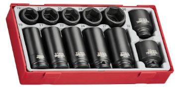 Picture of Teng Tools 1/2" Impact Socket Set DIN TT1 14 Pieces - TT9212