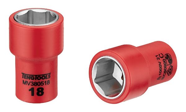 Picture of Teng Tools 3/8" Insulated Socket 18mm - MV380518