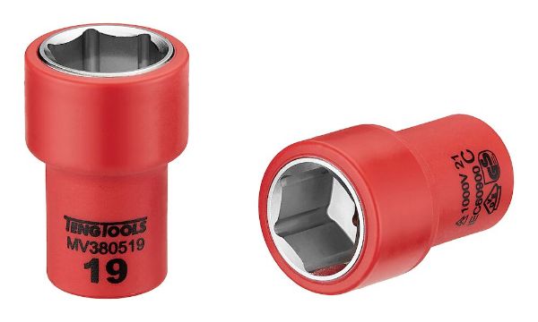 Picture of Teng Tools 3/8" Insulated Socket 19mm - MV380519