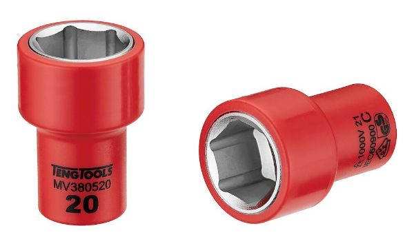 Picture of Teng Tools 3/8" Insulated Socket 20mm - MV380520