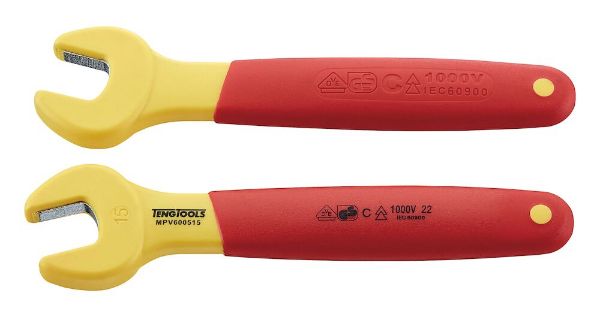 Picture of Teng Tools Insulated Spanner 15mm - MPV600515