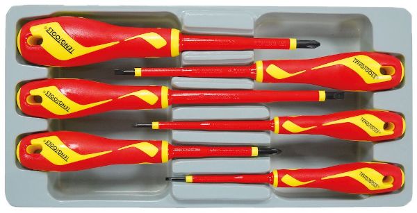 Picture of Teng Tools Insulated Screwdriver Set Flat & PH 6 Pieces - MDV906N