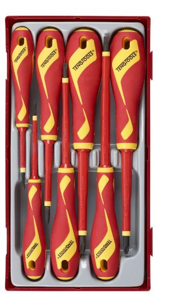 Picture of Teng Tools Insulated Screwdriver Set Mixed TT1 7 Pieces - TTV907N