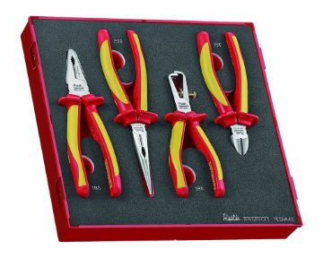 Picture of Teng Tools Insulated Plier Set FOAM2 4 Pieces - TEDV440