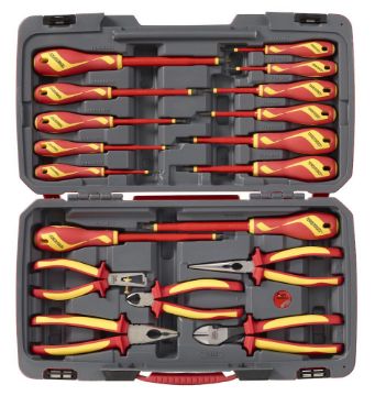 Picture of Teng Tools MECCA PRO Insulated Screwdriver & Plier Set 18 Pieces - TV18N