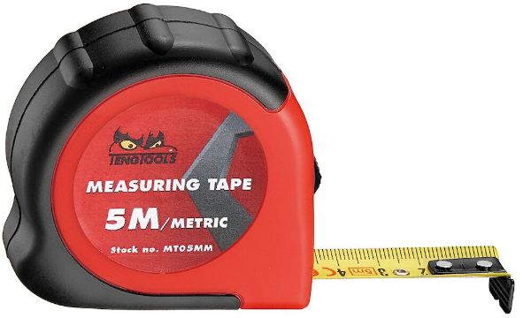 Picture of Teng Tools Measuring Tape Metric 5m - MT05MM