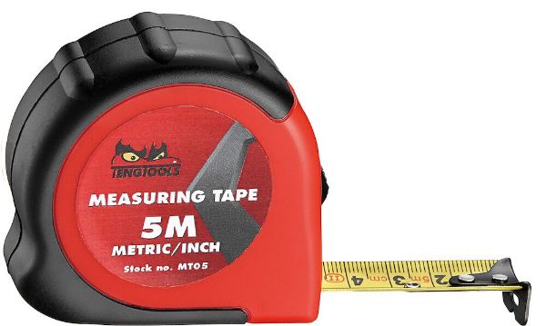 Picture of Teng Tools Measuring Tape Metric/Inch 5m - MT05