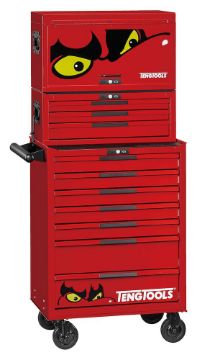 Picture of Teng Tools 26" PRO35™ stack tool kit 1034 pieces red - TKS26R1034T