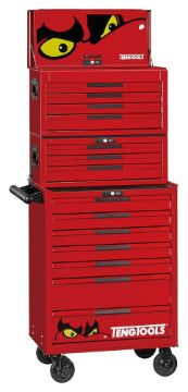 Picture of Teng Tools 26" PRO35™ stack tool kit 1034 pieces red - TKS26R1034T