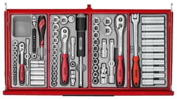 Picture of Teng Tools 26" PRO35™ stack tool kit 1034 pieces red - TKS26R1034T