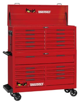 Picture of Teng Tools 53" PRO35™ Monster stack tool kit 1295 pieces red - TKS53R1295T