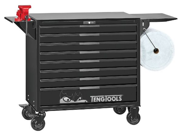 Picture of Teng Tools 37" PRO35™ roller cabinet tool kit 1008 pieces black - TKW37B1008T