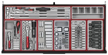 Picture of Teng Tools 37" PRO35™ roller cabinet tool kit 1008 pieces black - TKW37B1008T