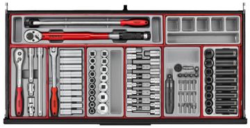 Picture of Teng Tools 37" PRO35™ roller cabinet tool kit 1008 pieces black - TKW37B1008T