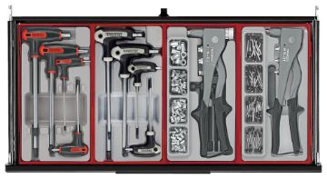 Picture of Teng Tools 26" PRO35™ Mega Master tool kit 1033 pieces black - TKS26B1033T