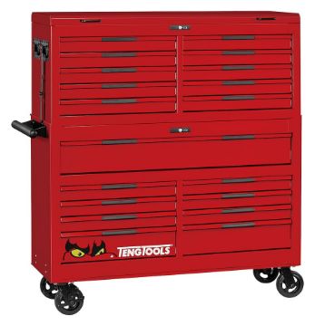 Picture of Teng Tools 53" PRO35™ Monster stack FOAM tool kit 1133 pieces red - TKS53R1133F