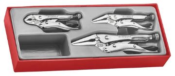 Picture of Teng Tools Power Grip Plier Set TTX2 3 Pieces - TTZVG03