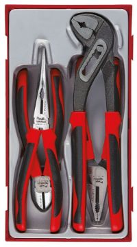 Picture of Teng Tools Plier Set TPR Grip TT1 4 Pieces - TT440-T