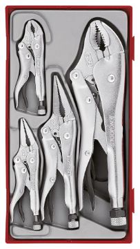 Picture of Teng Tools Power Grip Plier Set TT1 5 Pieces - TTVG05