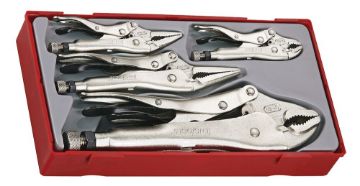 Picture of Teng Tools Power Grip Plier Set TT1 5 Pieces - TTVG05