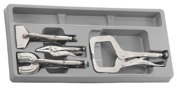 Picture of Teng Tools Power Grip Plier Set TT4 4 Pieces - TTPSPG
