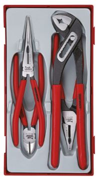 Picture of Teng Tools Plier Set Vinyl Grip TT1 4 Pieces - TT440